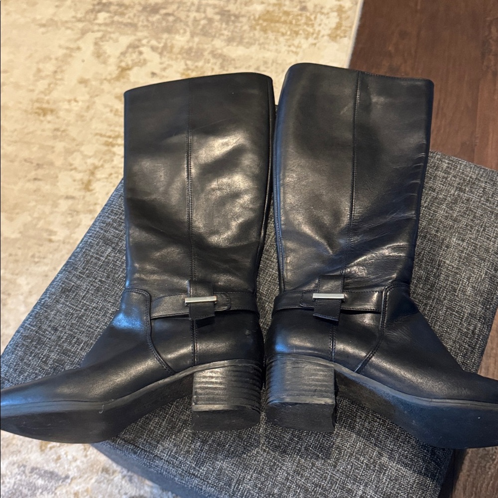 NINE WEST Tall Boots 2 inch heal, calf boots
